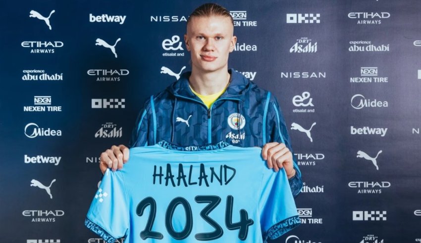 Haaland to Stay at City Until 2034! One of the Biggest Contracts in Sports History