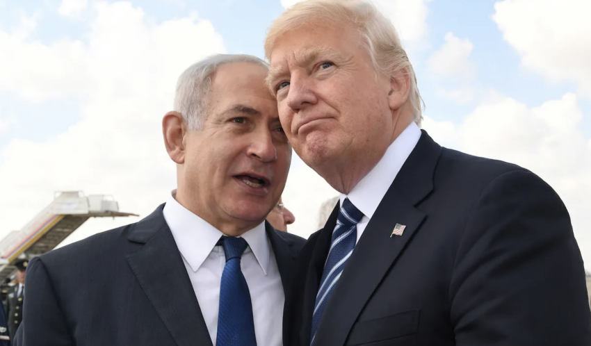 Benjamin Netanyahu will meet with Donald Trump in Washington today