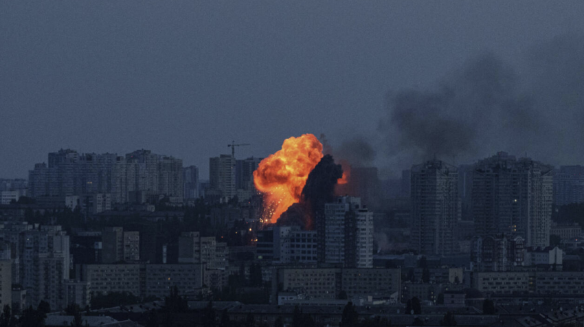 Russian strikes in Ukraine hit Kyiv and kill two in Odesa